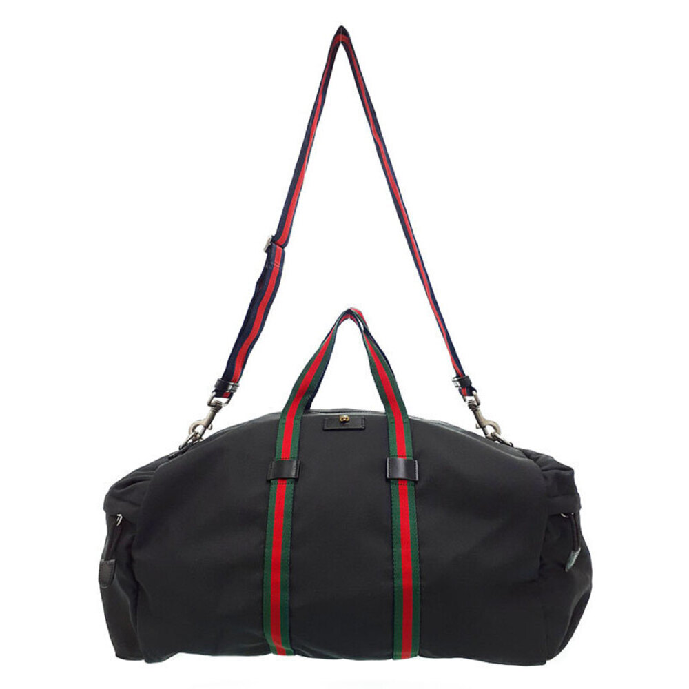 GUCCI Cat Head Techno Canvas Duffle Bag